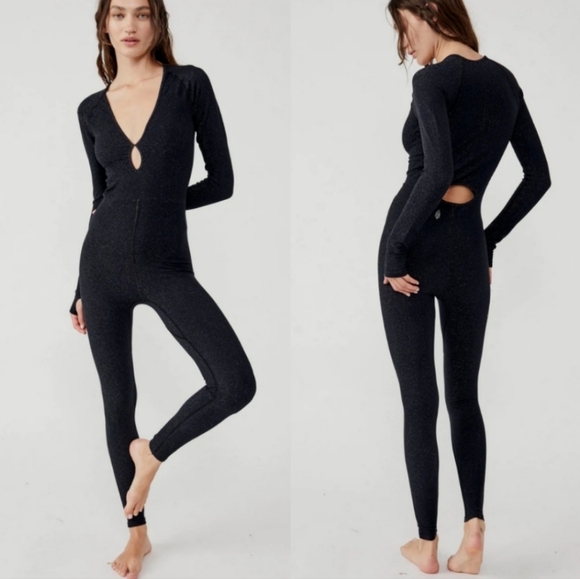 Free People Movement Flash Forward Onesie Leggings Jumpsuit - Picture 5 of 6
